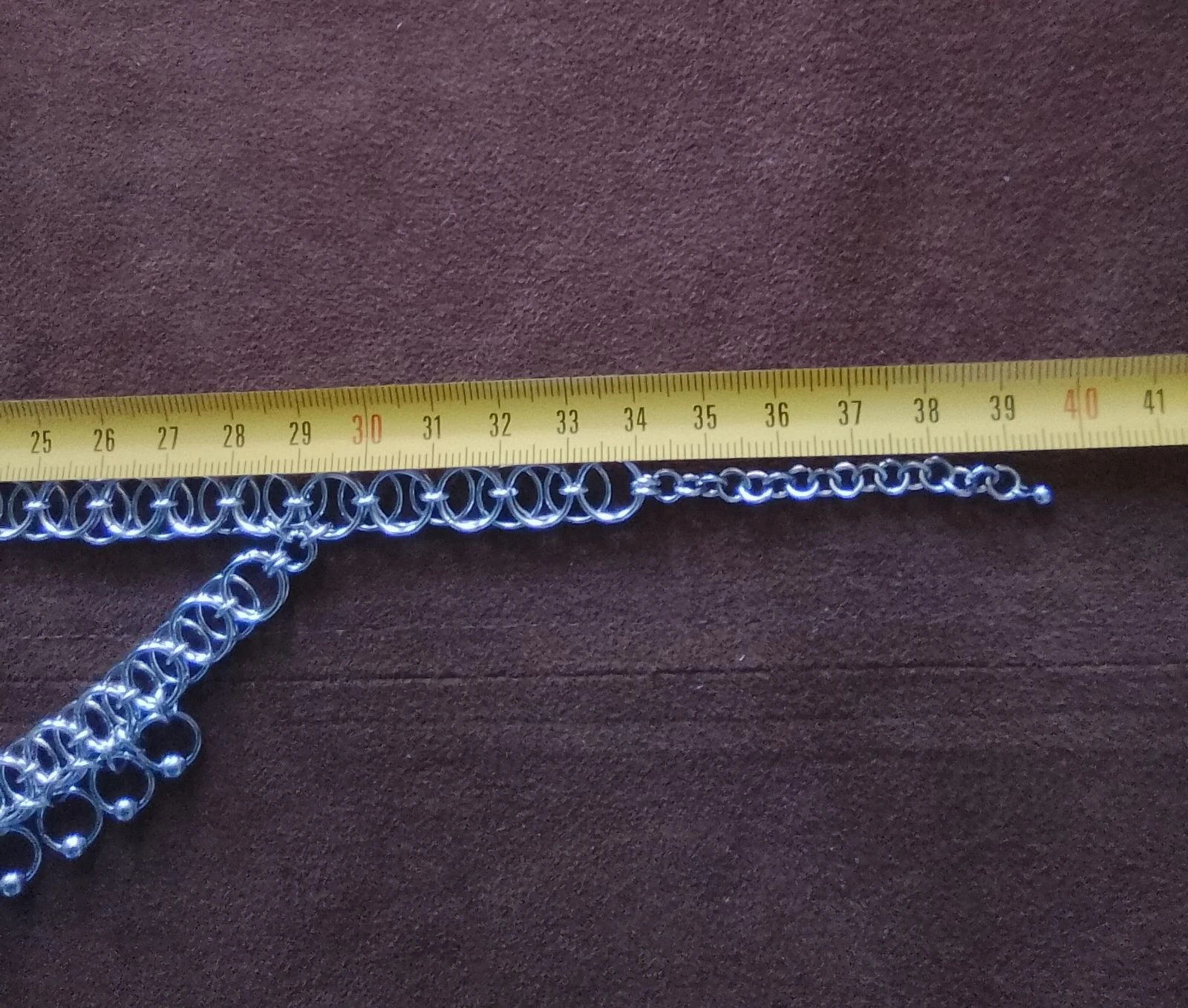 Colar choker decote 2 fileiras corrente celta – photo 6